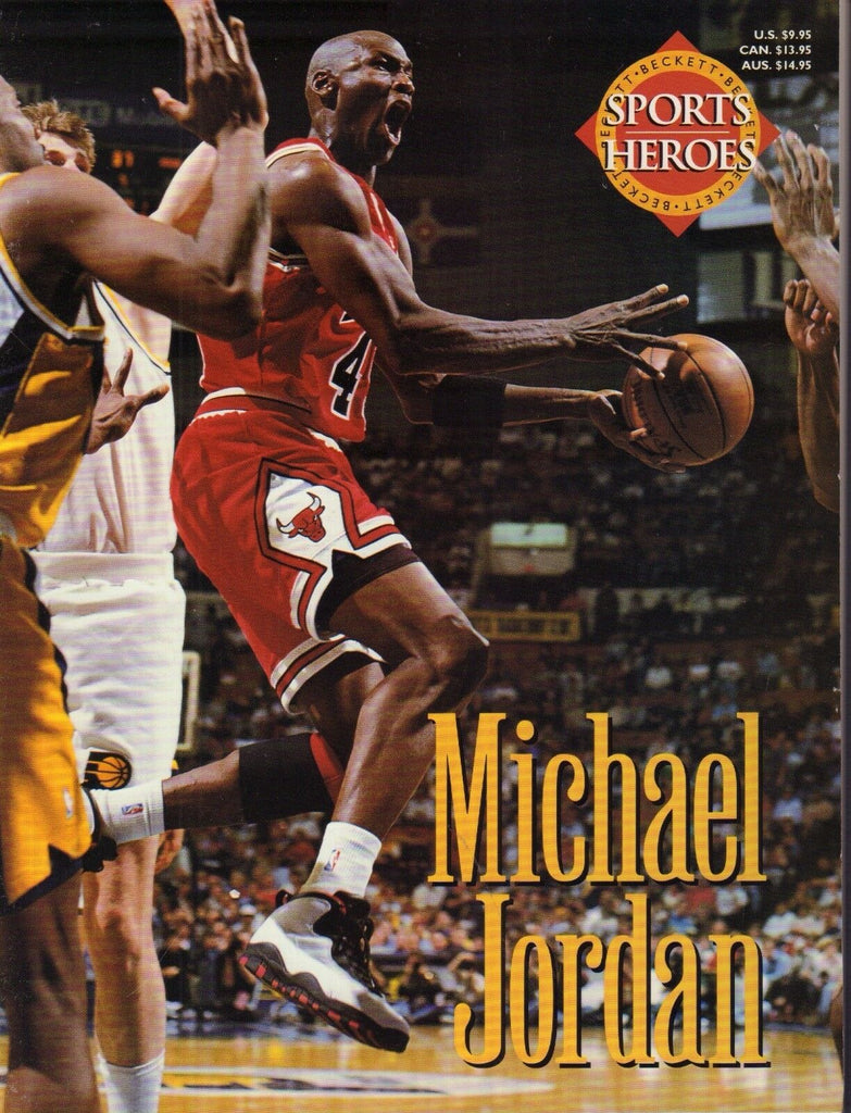 Beckett Sport Heroes Magazine 1995 Michael Jordan 080817nonjhe