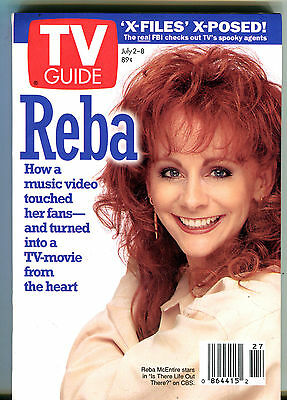 TV Guide July 2-8 1994 Reba McEntire Is There Life Out There? EX 011516jhe