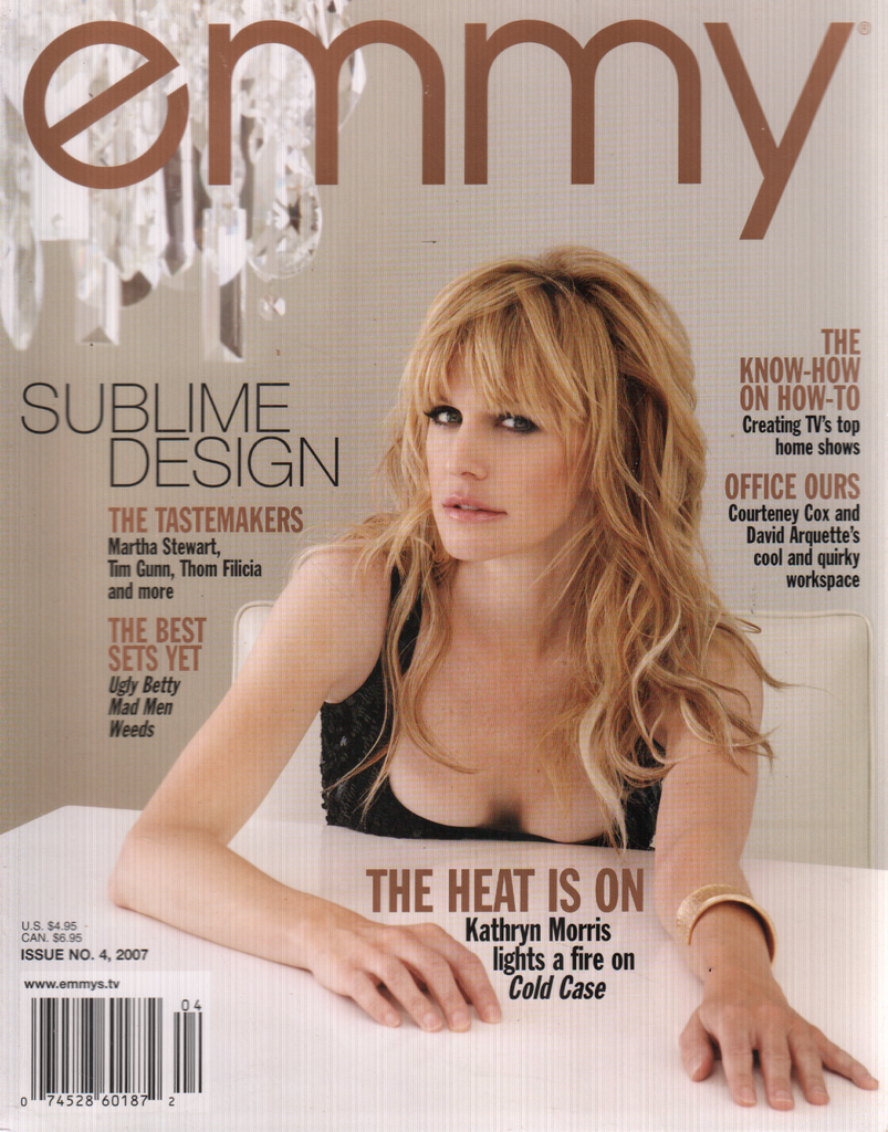 Emmy Issue No 4 2007 Kathryn Morris Marta Stewart David Arquette 032720DBE