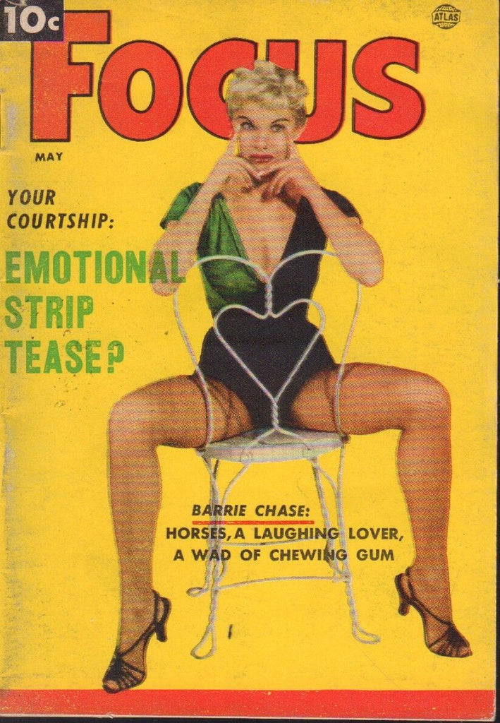 Focus Digest May 1954 Barrie Chase Cheesecake Pin Up 091318AME2