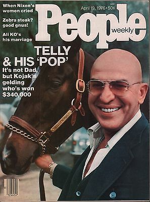 People Weekly April 19 1976 Telly & his Pop VG 012916DBE