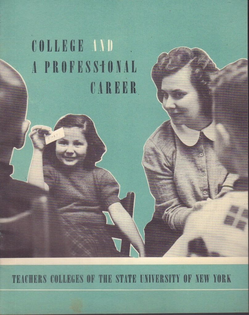 SUNY Teachers Colleges Vintage Promotional Magazine New York 091317nonjhe