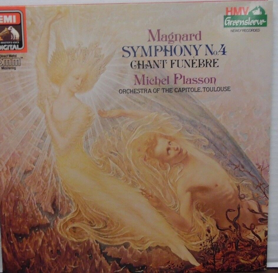 Magnard Symphony No. 4 Chant Funebre Michel Plasson 33RPM 10117LLE