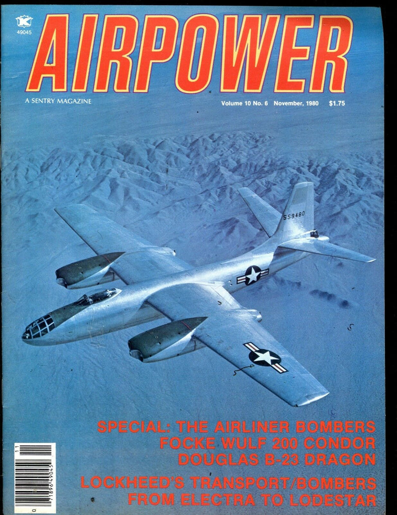 Airpower Magazine November 1980 Focke Wulf 200 Condor EX No ML 011717jhe