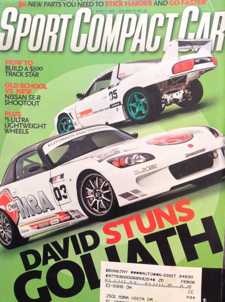 Sport Compact Car Magazine David Stuns Goliath March 2007 020718nonrh