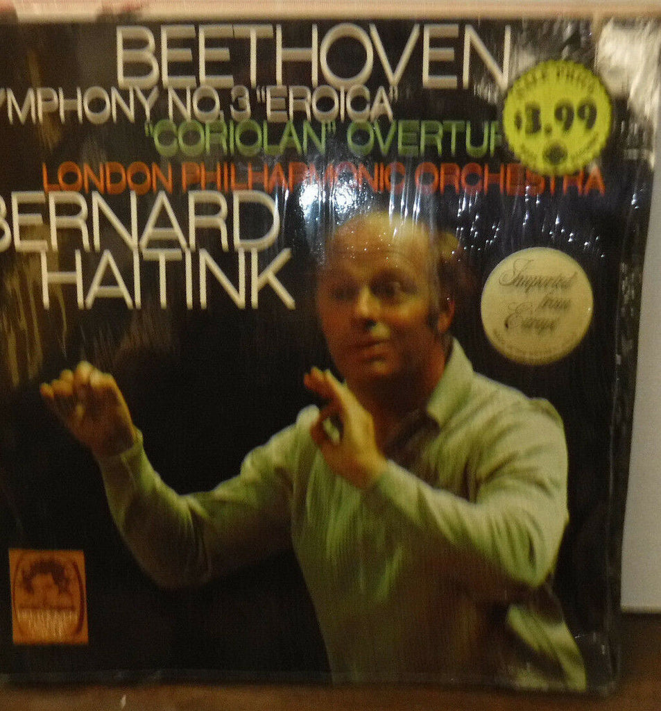 Beethoven Symphony No 3 Eroica Coriolan Overture Bernard Haitink Import010218LLE