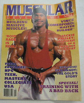 Muscular Development Magazine Jackie Paisley & Gym Dandy October 1989 102814R