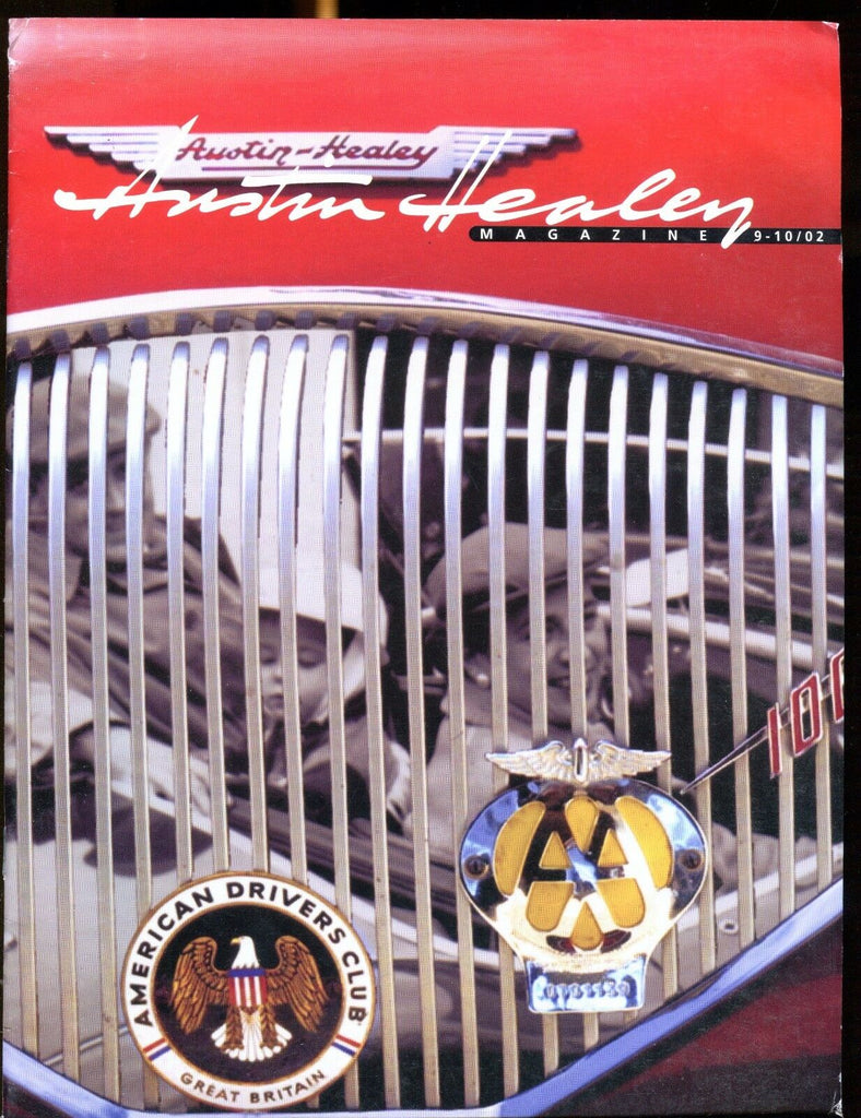 Austin Healey Magazine Sep/Oct 2002 1955 BNI EX w/ML On Back 022817nonjhe