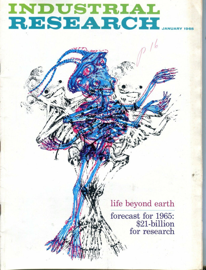 Industrial Research Magazine January 1965 EX 050217nonjhe