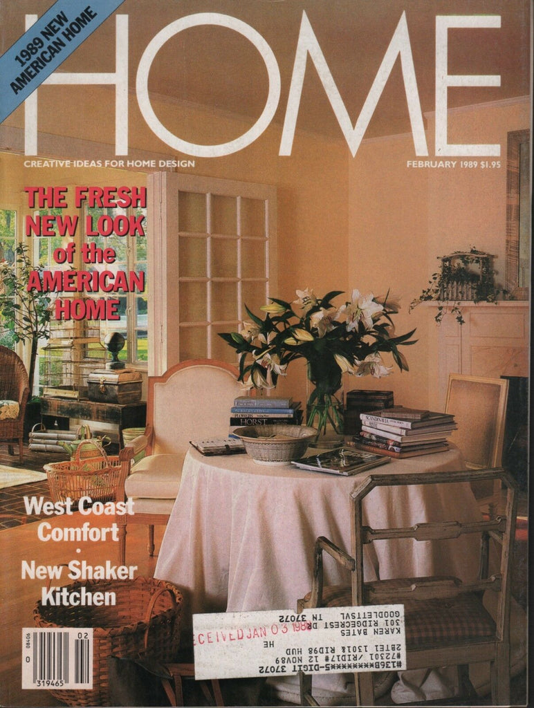 Home Magazine February 1989 Jeremy Samuelson w/ML 090318DBE2