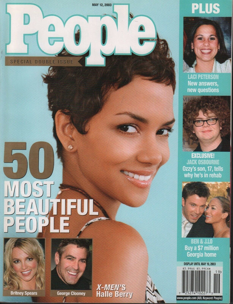 People May 12 2003 Halle Berry Ben Affleck George Clooney 070918DBE