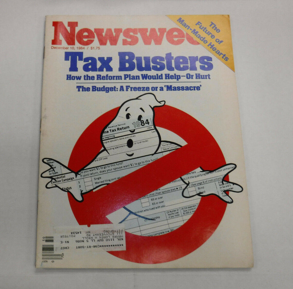 Newsweek Magazine Tax Busters December 10, 1984 101916R