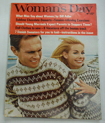 Woman's Day Magazine What Men Say About Women February 1967 071615R2