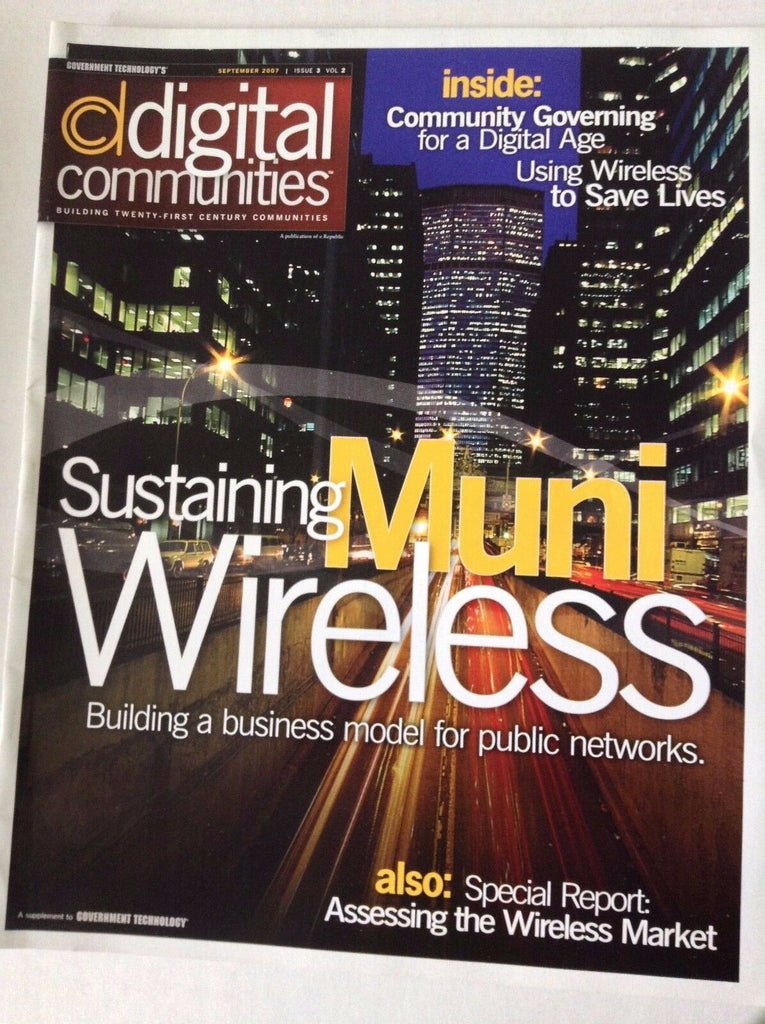 Digital Communities Magazine Muni Wireless September 2007 FAL 050517nonrh