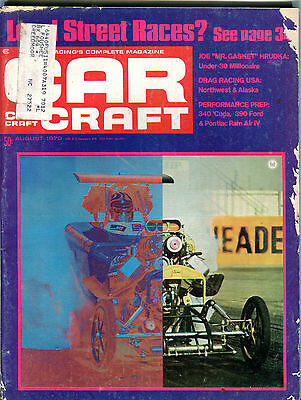 Car Craft Magazine August 1970 Legal Street Races? GD 022316jhe