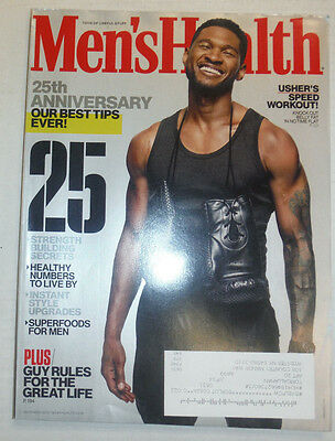 Men's Health Magazine Usher & The 25th Anniversary November 2013 020415R