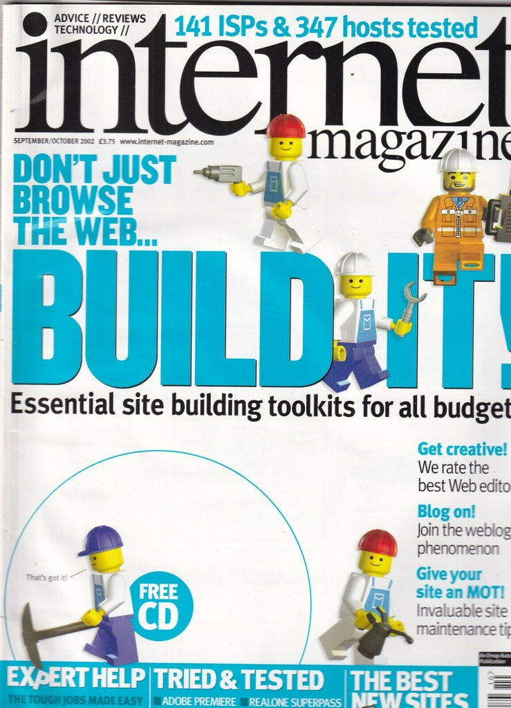 Internet Magazine Build Your Own Web Expert Help Sept/Oct 2002 100919nonr