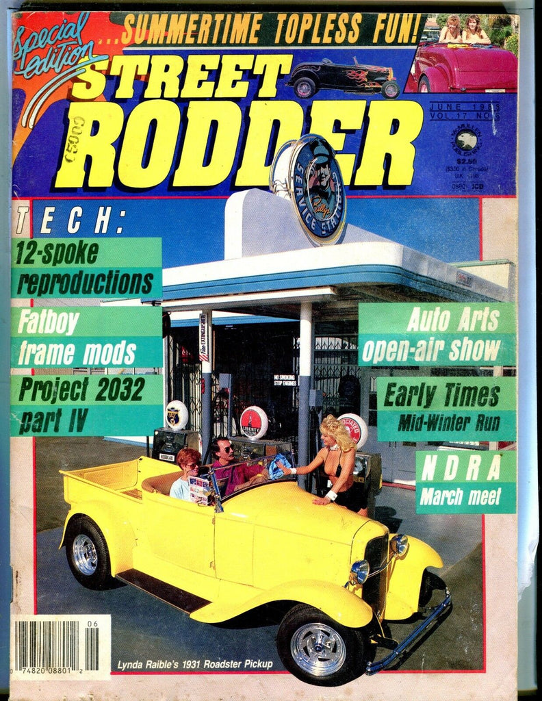 Street Rodder Magazine June 1988 Lynda Raible VG No ML 042517nonjhe