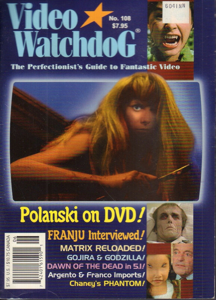 Video Watchdog June 2004 Polanski Franju Matrix Reloaded Gojira 021318DBE