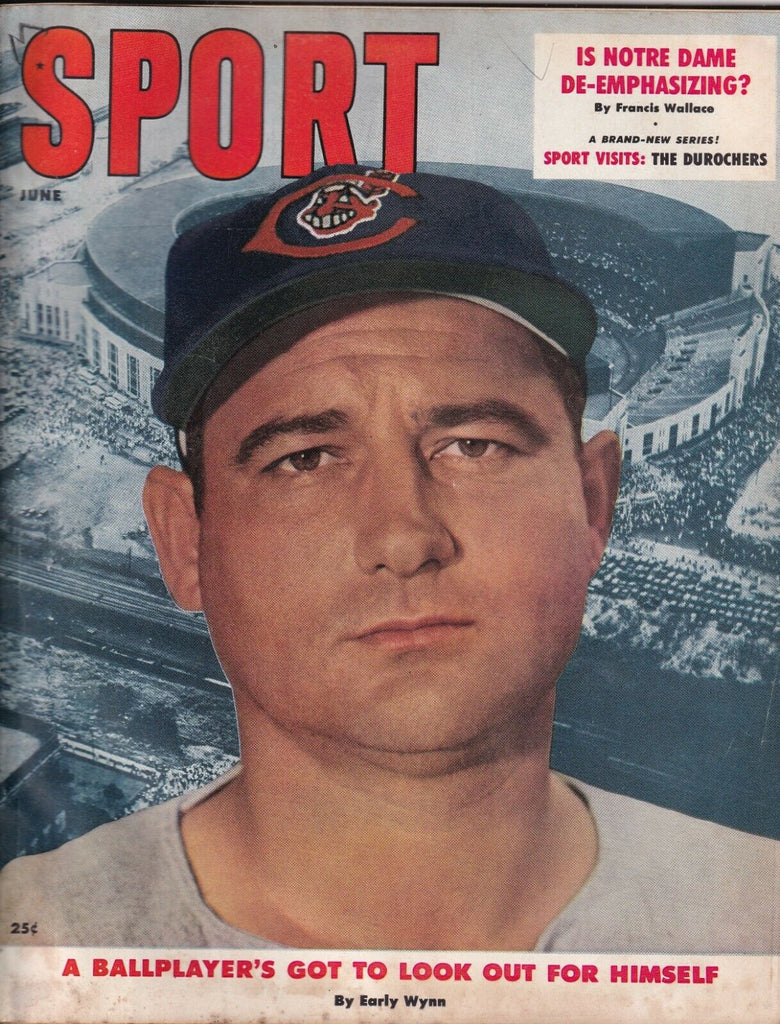 Sport Magazine Early Wynn Leo Durocher June 1957 NO ML 080519nonr