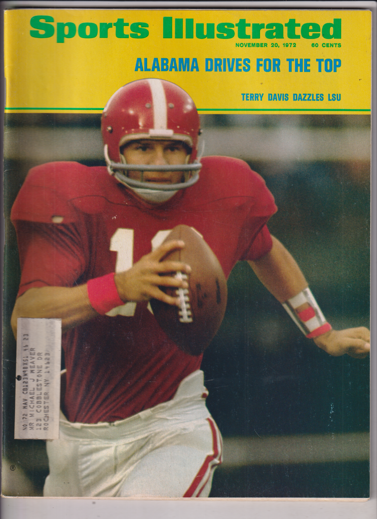 Sports Illustrated Terry Davis Dazzles LSU November 20,1972 012920nonr