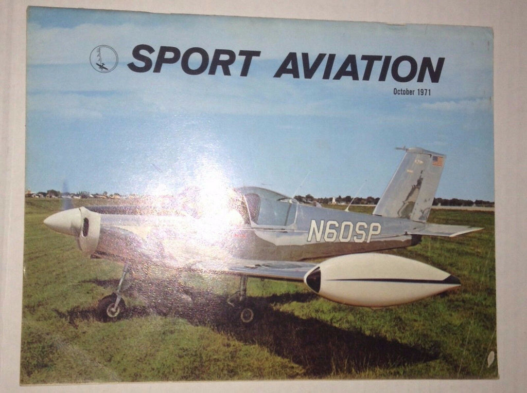 Sport Aviation Magazine Oshkosh Ladislao Pazmany October 1971 010417RH