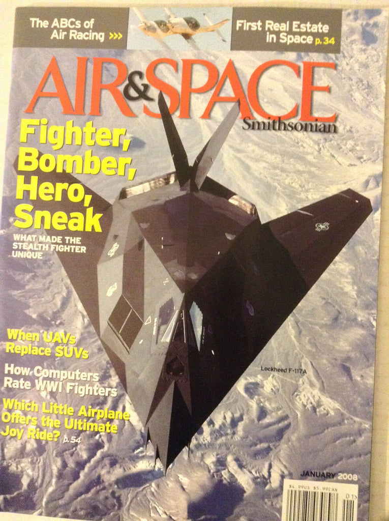 Air & Space Magazine Stealth Fighter Replacing SUVs January 2008 081017nonrh