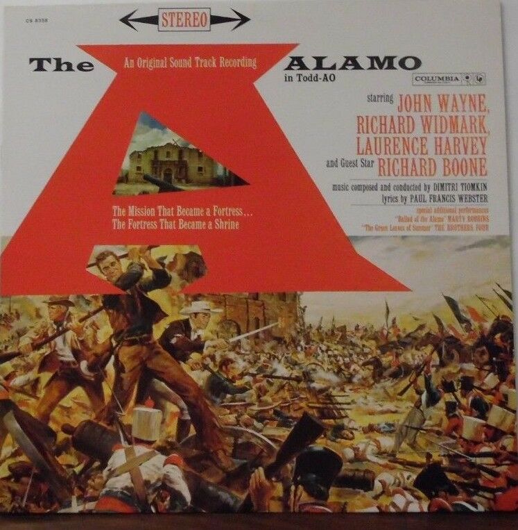 The Alamo orig. sound track recording CS8358 090318LLE
