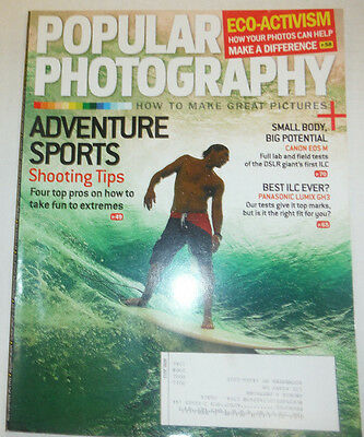 Popular Photography Magazine Adventure Sports & Shooting Tip April 2013 040115R