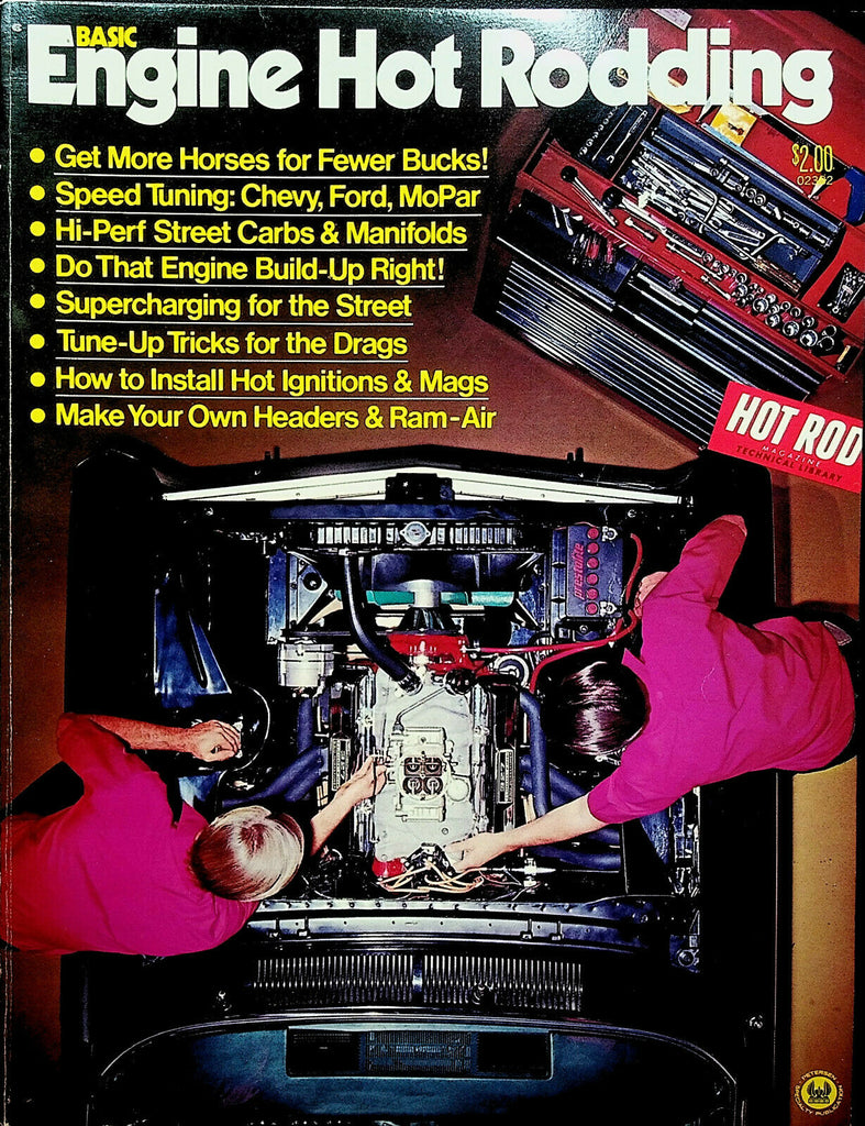 Basic Engine Hot Rodding 1972 Petersen Hot Rod Magazine Tech Library 051420DBE