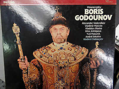Moussorgsky Boris Godounov USSR Recording 33 RPM VINYL VG+ 011116 TLJ2