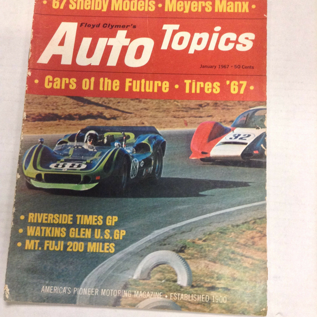 Auto Topics Magazine Riverside Times GP January 1967 052317nonrh