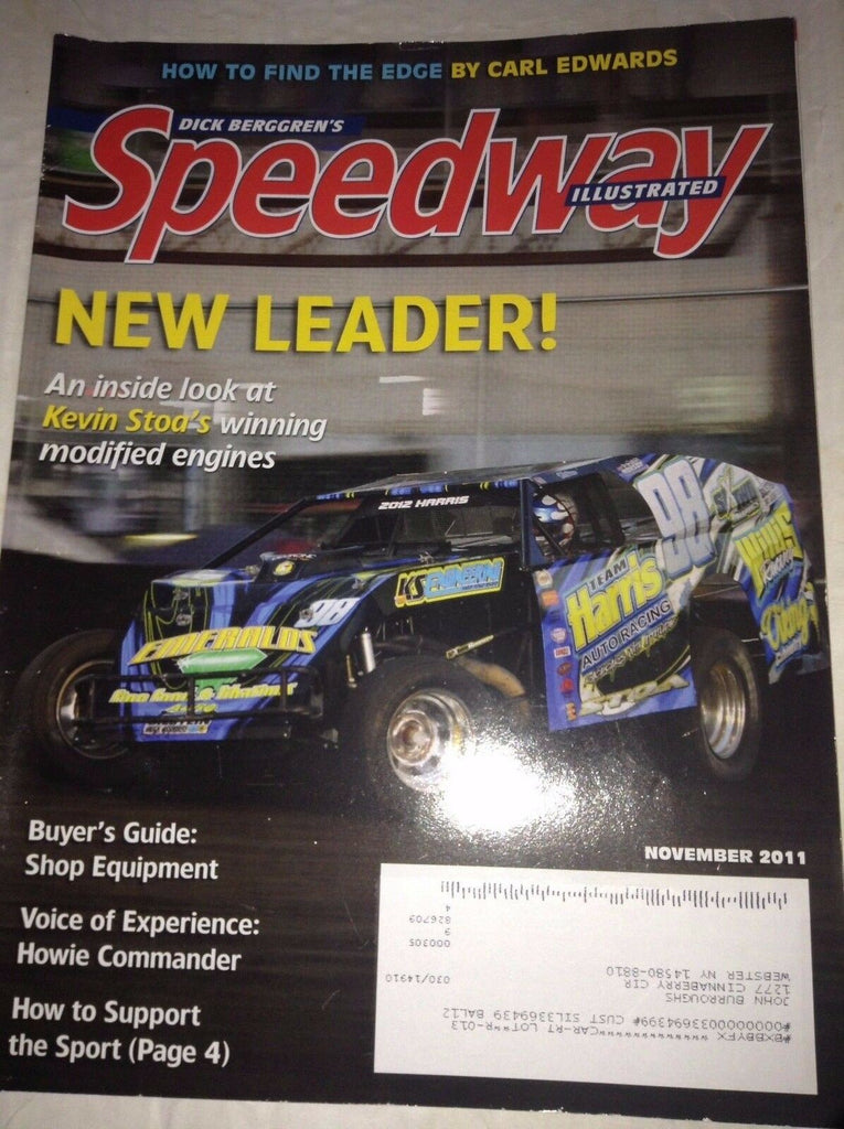 Speedway Illustrated Magazine Kevin Stoa Buyer Guide November 2011 040717NONRH