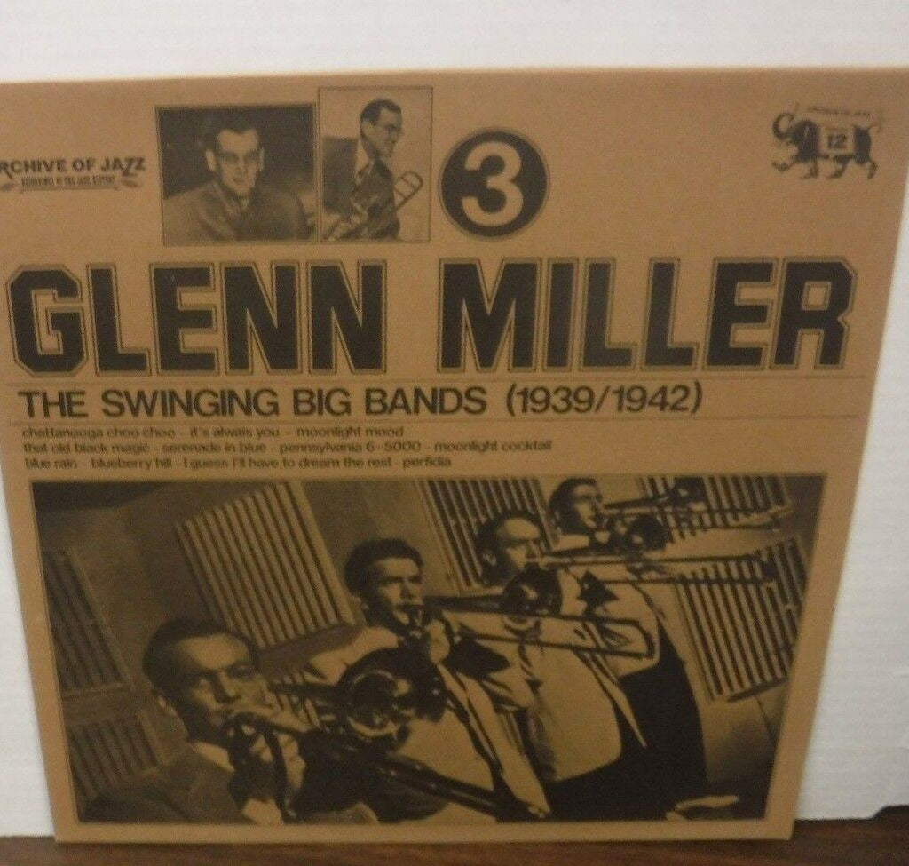 Glenn Miller the swinging big bands (1939/1942) Vol 3 Jazz Line record 012718LLE