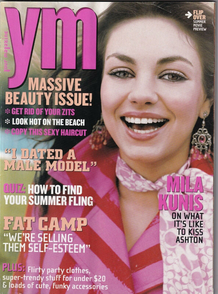 Young & Modern Magazine Mila Kunis & Fat Camp June 2003 081319nonr