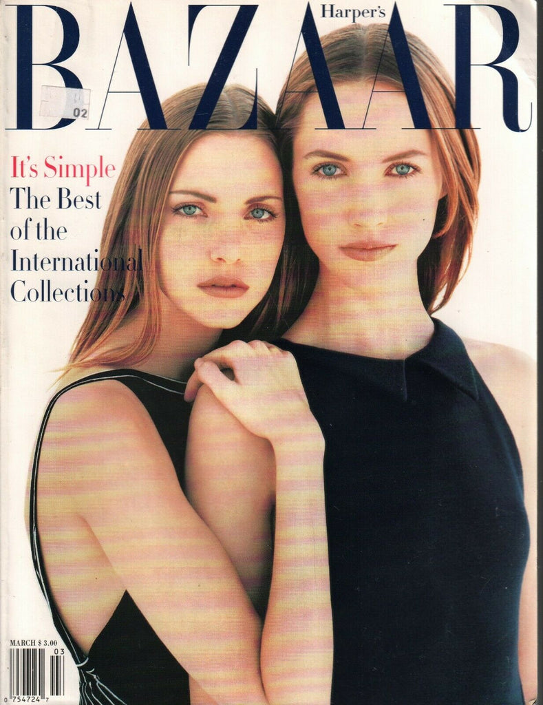 Harper's Bazaar March 1993 Nadja Auermann Peter Lindbergh 031020AME2