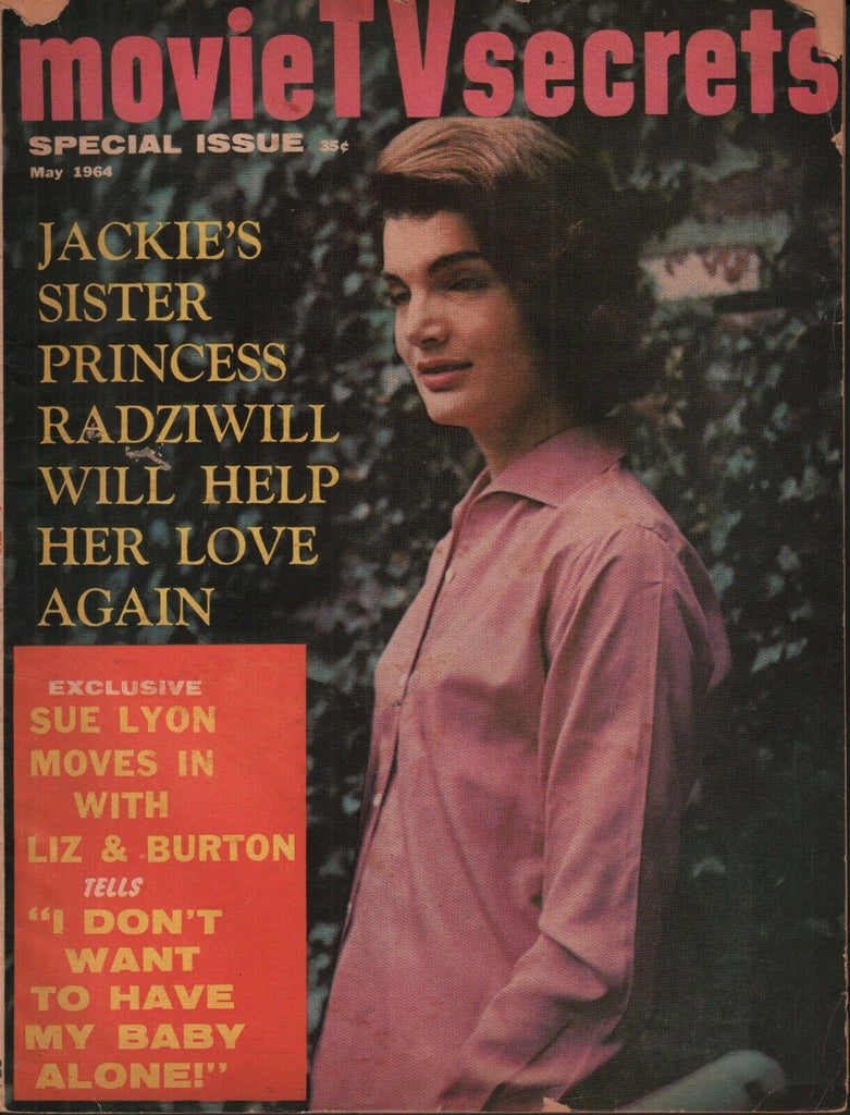 Movie TV Secrets May 1964 Jackie Kennedy Princess Radziwill 062019AME2