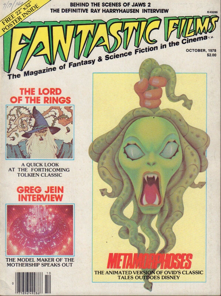Fantastic Films October 1978 The Lord of The Rings, Metamorphoses 022817nonDBE2