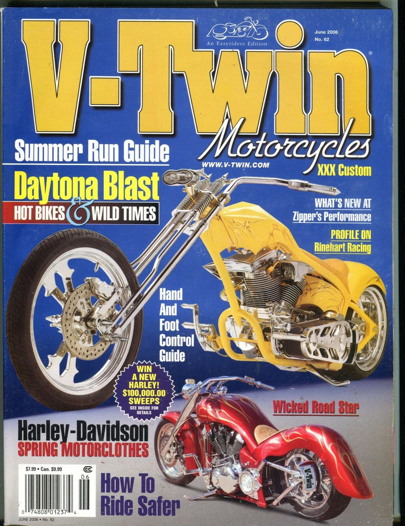 V-Twin Magazine June 2006 Harley-Davidson EX 050117nonjhe