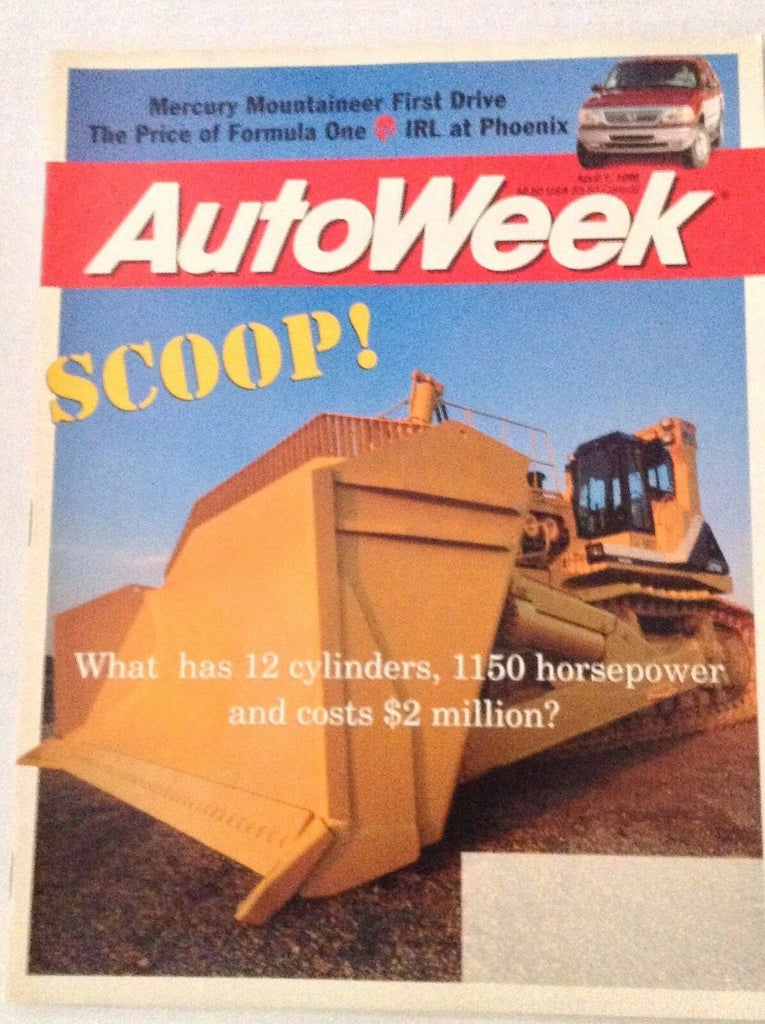 Autoweek Magazine Mercury Mountaineer First Drive April 1, 1996 011617rh