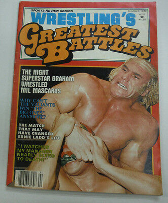 Wrestling's Greatest Battles Magazine Superstar Graham Summer 1979 062615R2