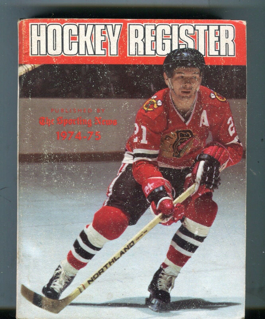 NHL 1974-1975 Hockey Register Stan Mikita VG 051817nonjhe