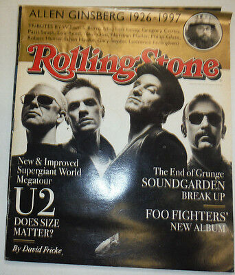 Rolling Stone Magazine U2 & Soundgarden May 2007 021715R