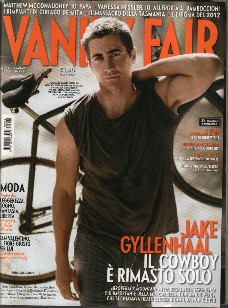 Vanity Fair Italian February 2008 Jake Gyllenhaal Matthew McConaughey 031220AME