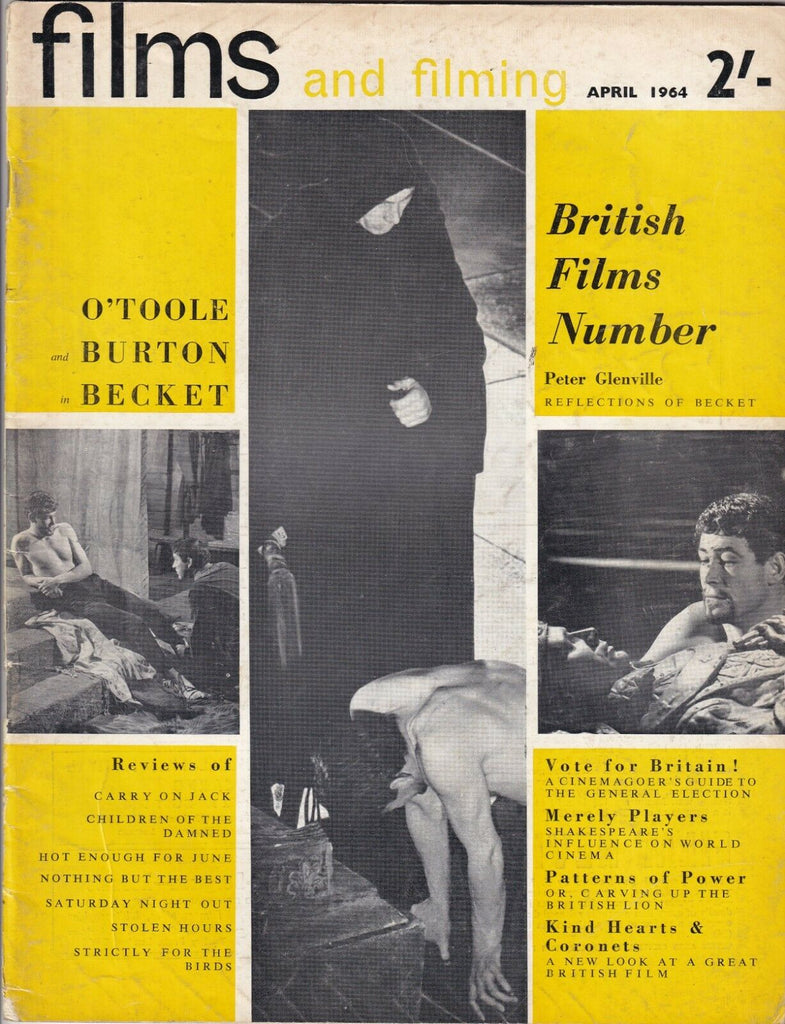 Films And Filming Mag Peter O' Toole And Burton April 1964 081419nonr