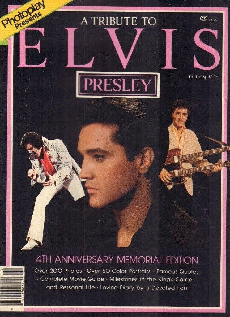 A Tribute To Elvis Presley Magazine 4th Ann Memorial Fall 1981 012418nonr