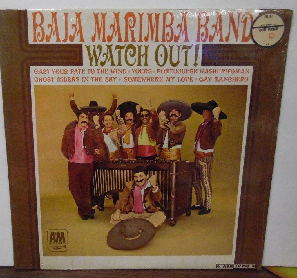 Baja Marimba Band Watch Out vinyl LP-118 060818LLE