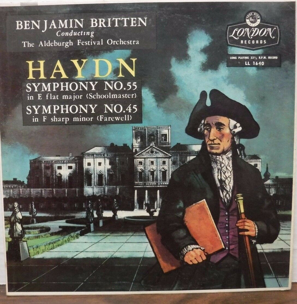 Benjamin Britten conducting Haydn Symphonies No. 55 & No. 45 LL1640 122616LLE