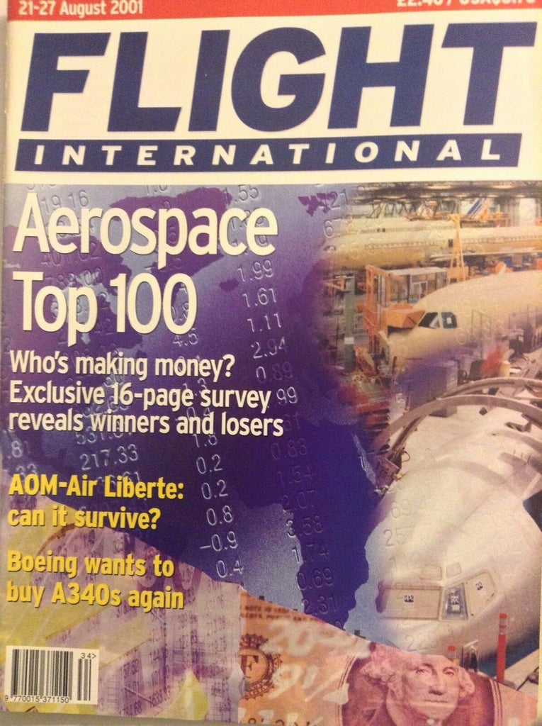 Flight International Magazine Aerospace Top 100 August 2001 FAL 091717nonrh