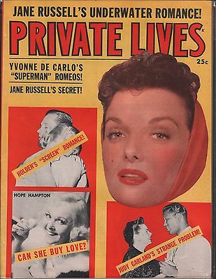 Private Lives June 1955 Yvonne De Carlo, Judy Garland, Hope Hampton EX 122215DBE